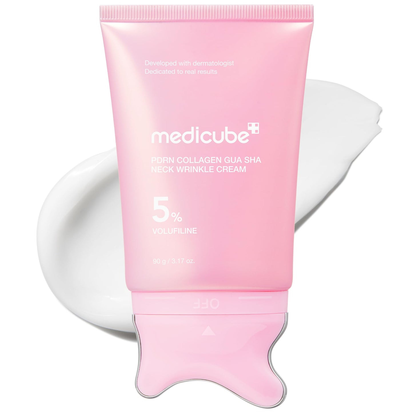 Medicube PDRN Collagen Gua Sha Neck Wrinkle Cream 90 g