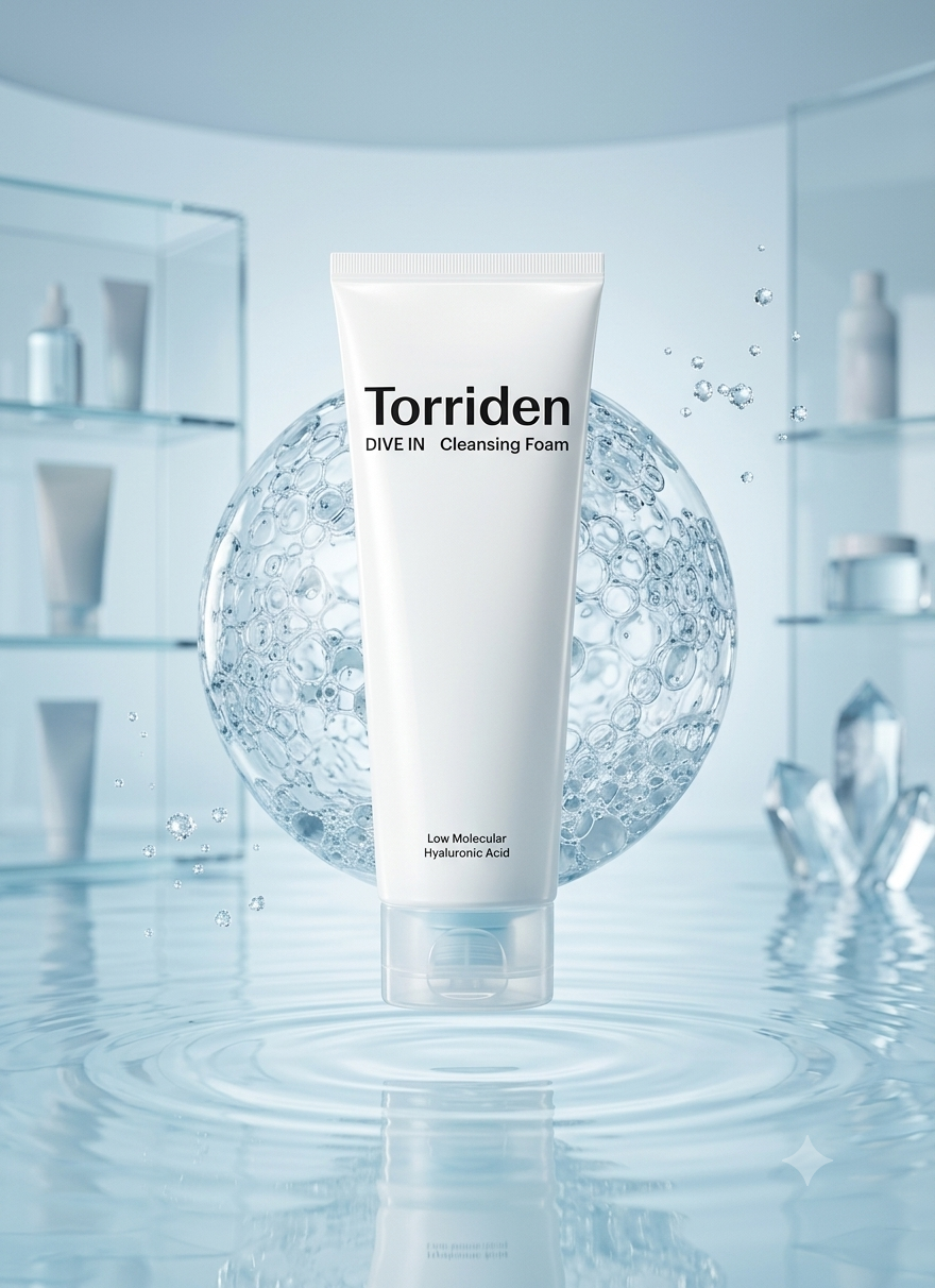 Torriden DIVE-IN Low Molecular Hyaluronic Acid Cleansing Foam 150ml