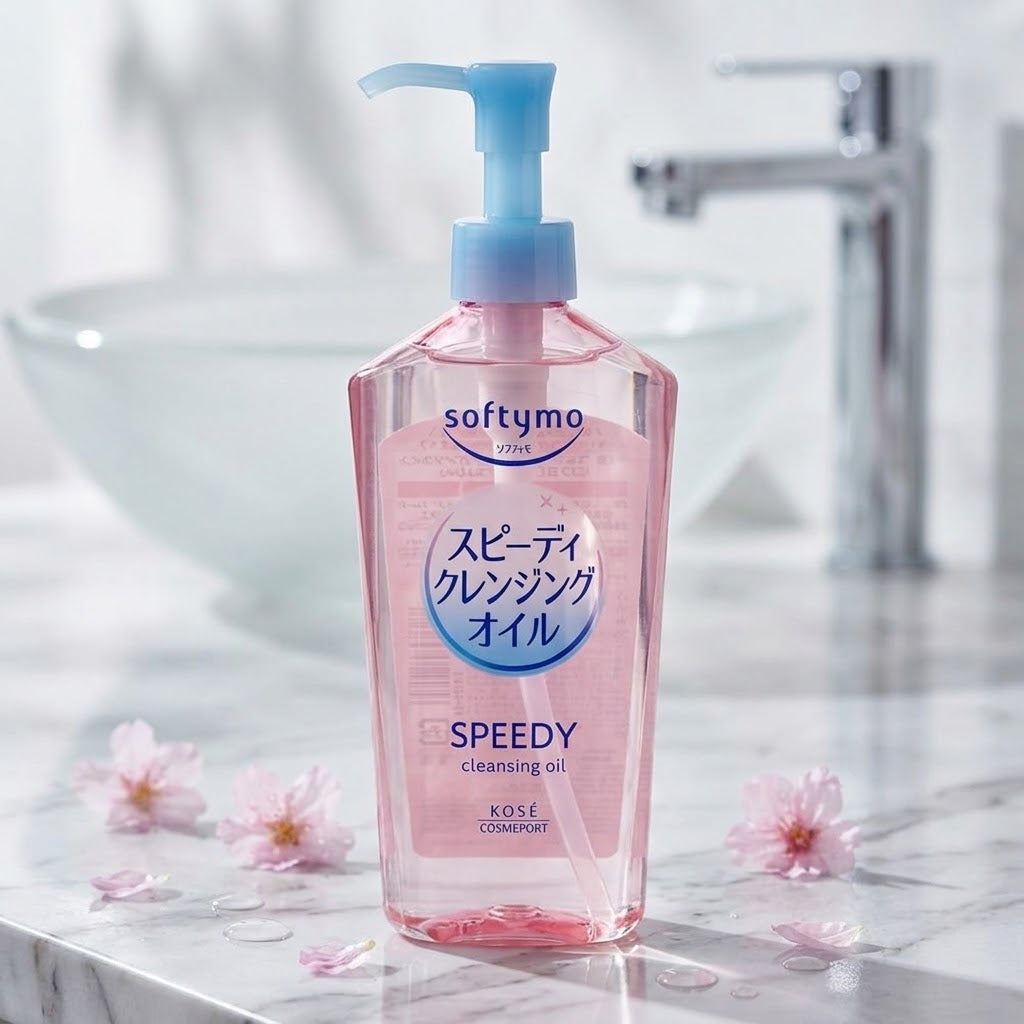 Óleo de Limpeza Facial KOSÉ Softymo Speedy Cleansing Oil 230ml