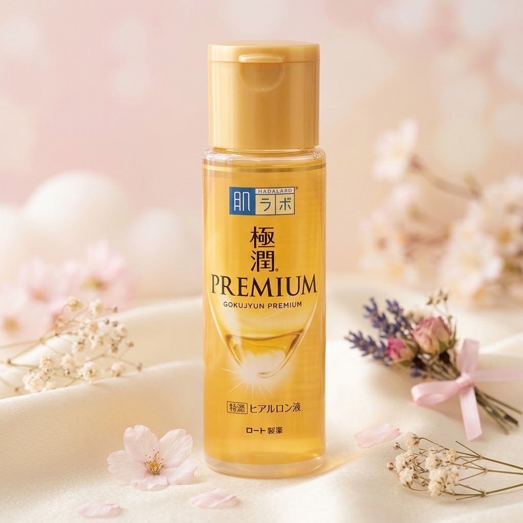 Loção Hidratante Facial Hada Labo Gokujyun Premium Lotion (170ml)