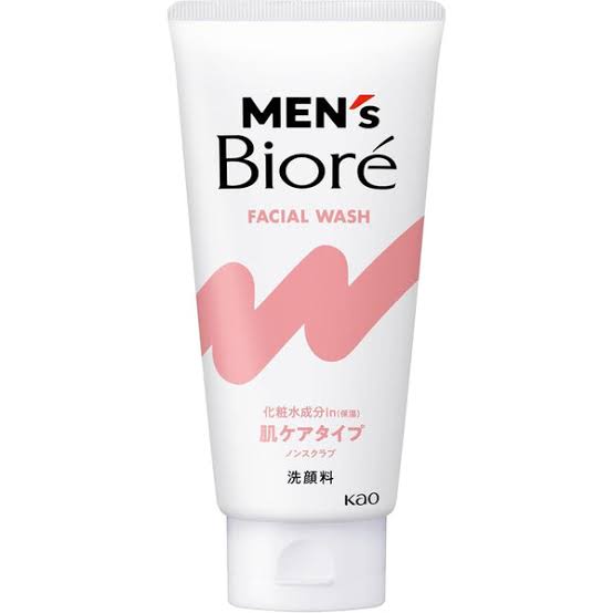 Men's Biore Facial Wash Moist 130g