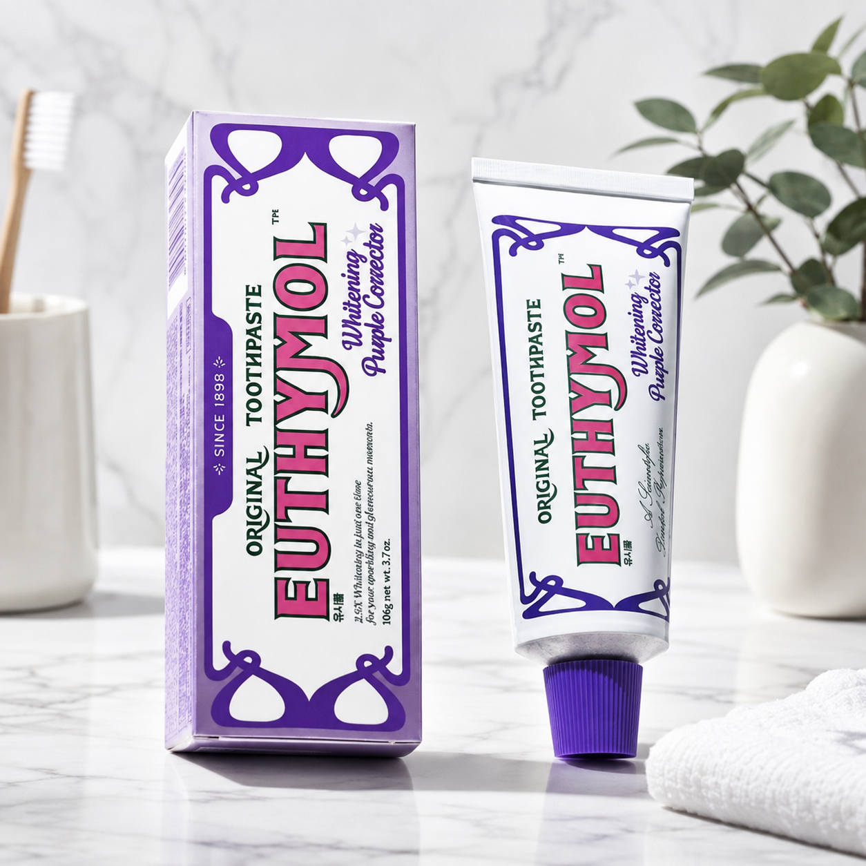 EUTHYMOL Original Toothpaste 106 g – Pasta de Dente Original