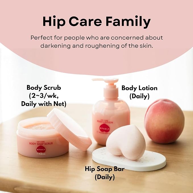 Koisuru Oshiri – Hip Care Body Soap Scrub 180g | Pelican Soap