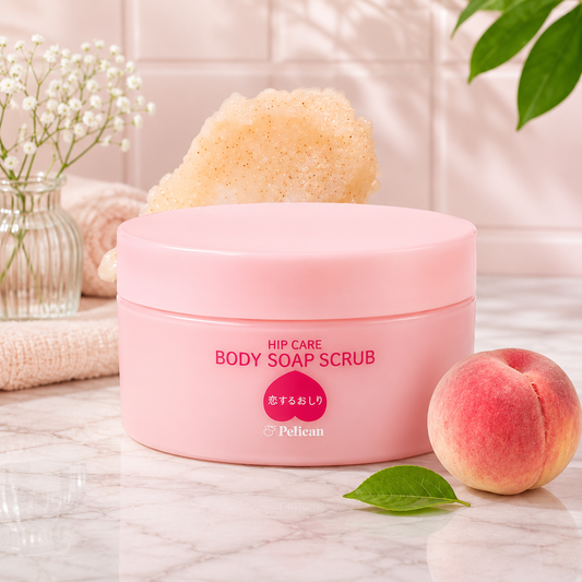 Koisuru Oshiri – Hip Care Body Soap Scrub 180g | Pelican Soap