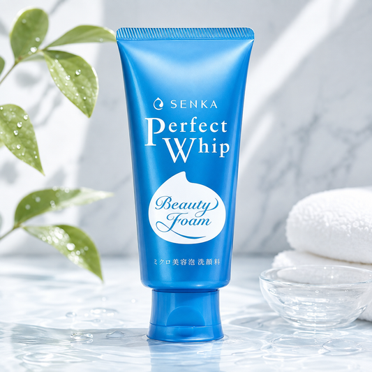 Senka Perfect Whip Beauty Foam 120g – Sabonete Facial Hidratante