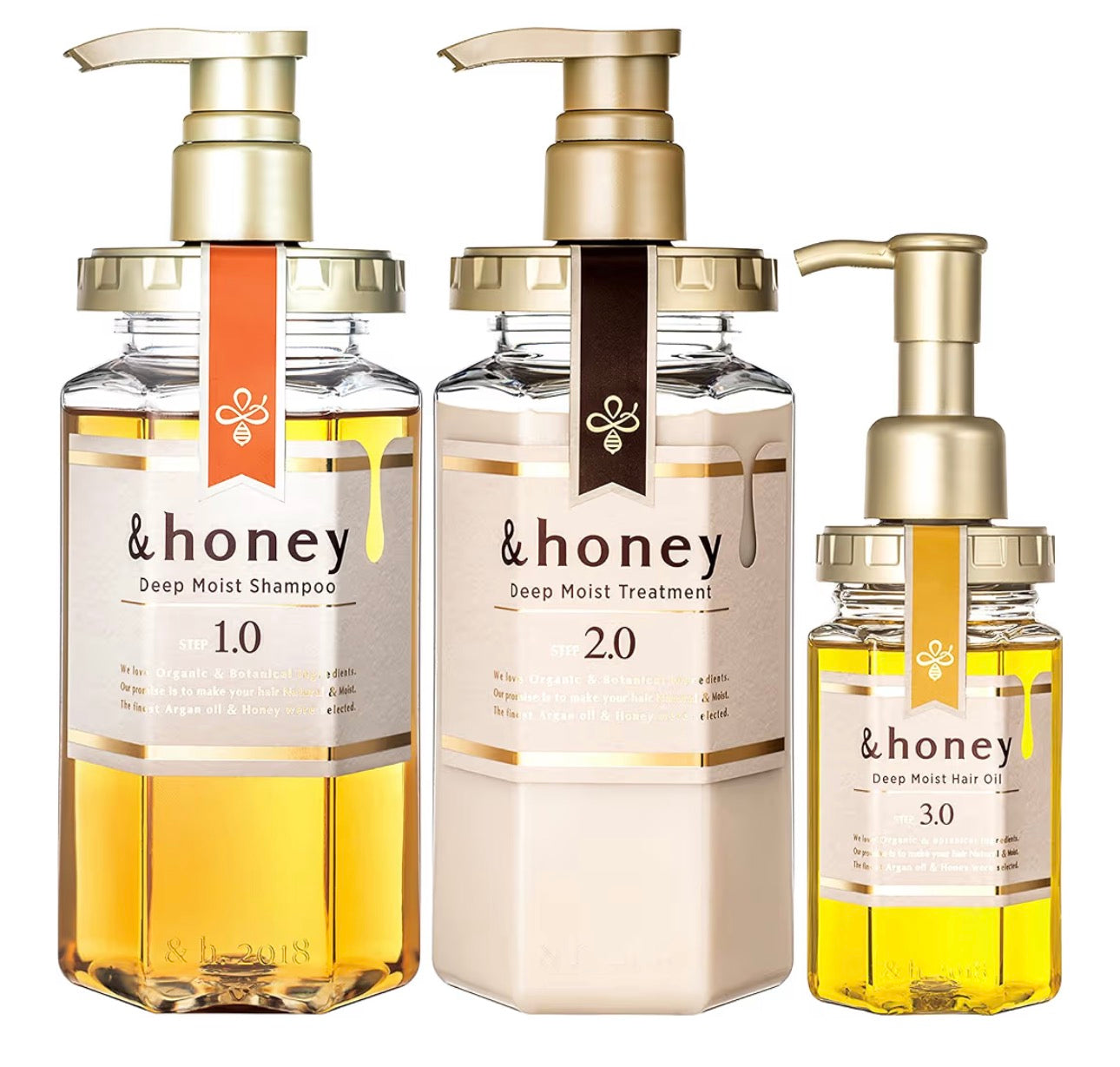 Kit de Tratamento Capilar &honey Deep Moist