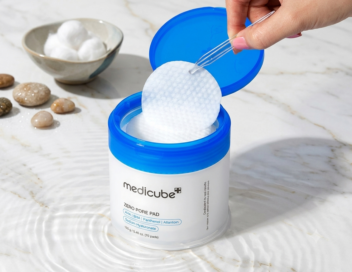 Medicube Zero Pore Pad – 70 Pads (155g) (Coreia 🇰🇷)