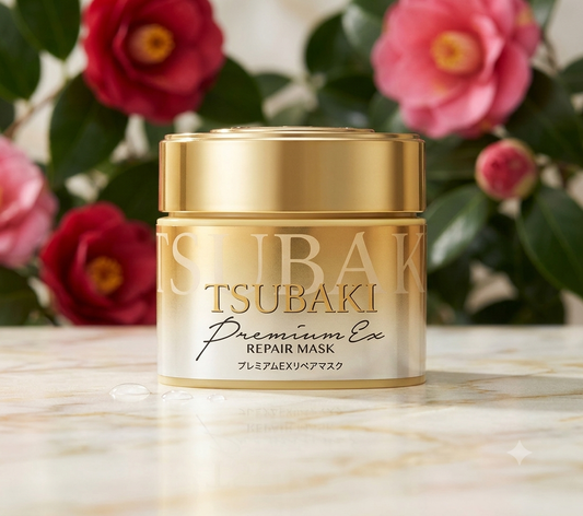 Tsubaki Premium EX Repair Mask - Máscara capilar intensiva - 180g