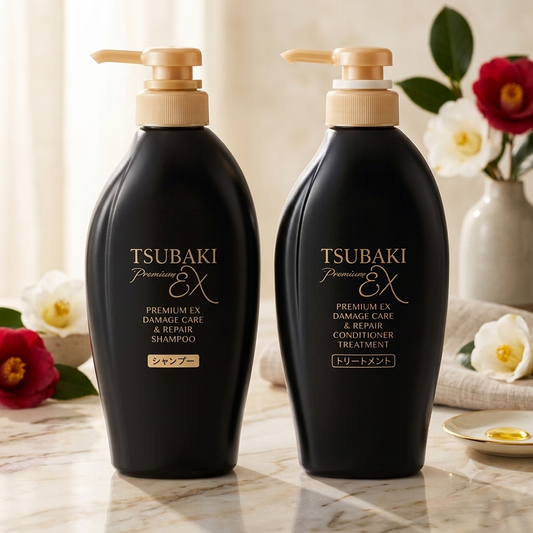 Tsubaki Premium EX Repair - Shampoo e Condicionador