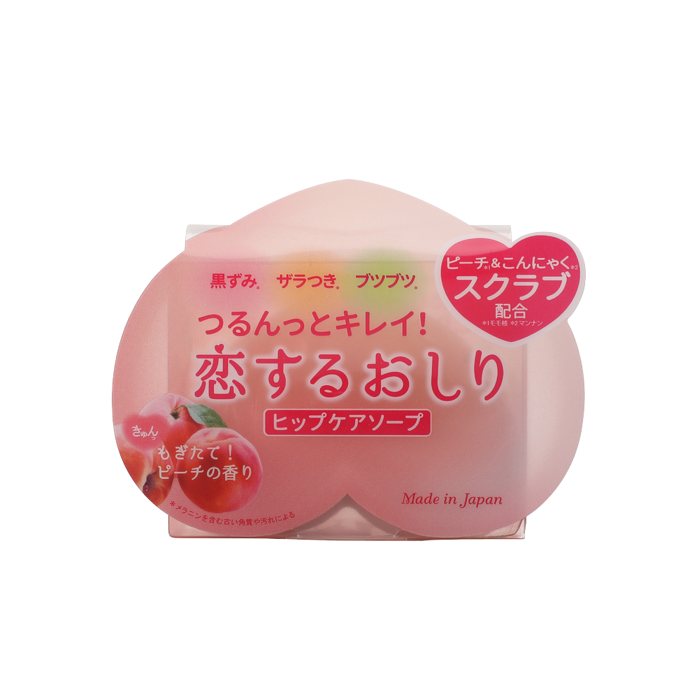 Sabonete Esfoliante para Bumbum -  Koisuru Oshiri  80g | Pelican Soap