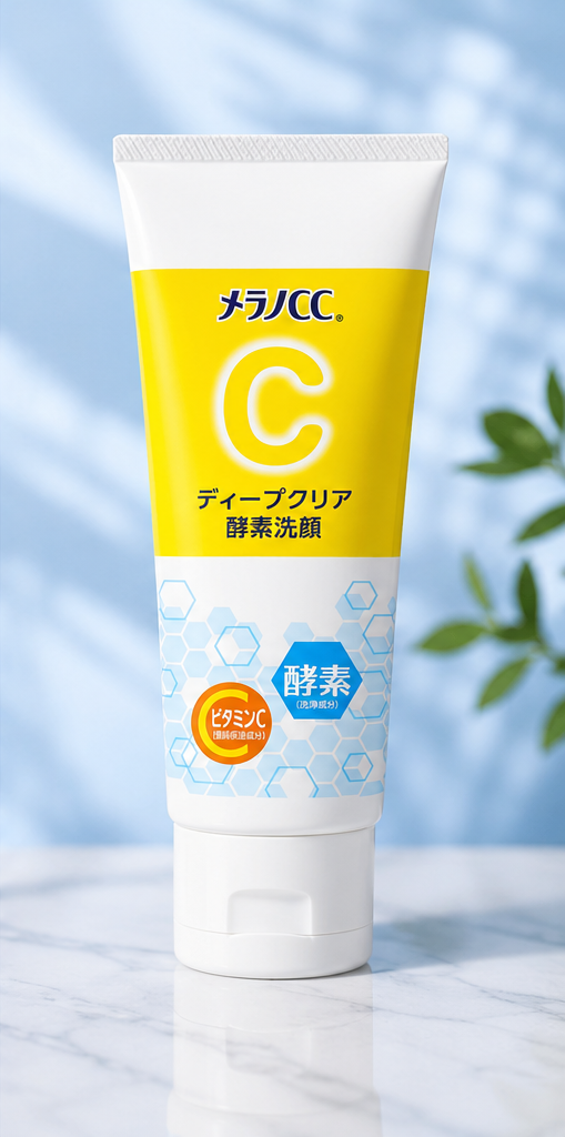 Melano CC Deep Clear Enzyme Face Wash – Sabonete Facial Enzimático com Vitamina C 130g